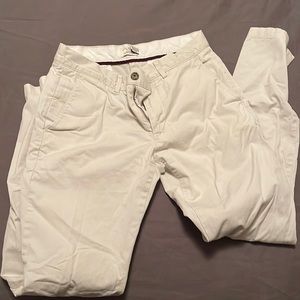 Cream Chinos Club Monaco Slim 28/32
